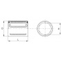Линейный подшипник KH2030-PP TECHNIX