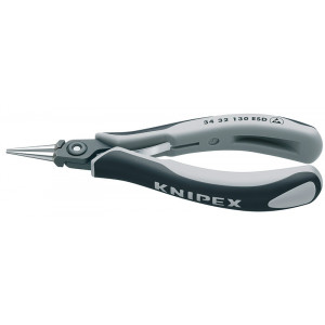 Прецизионные плоскогубцы захватные для электроники  Knipex 34 32 130ESD