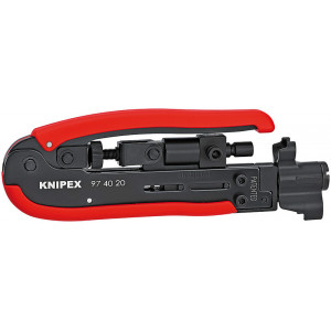 Компрессионный инструмент для штекера на коаксиальный кабель  97 40 20 SB  Knipex