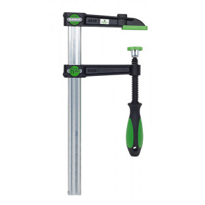 Струбцина из ковкого чугуна TURNUS VIRIDIS, трёхкомпонентная рукоятка 490-0300-140