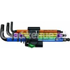 950 SPKL/9 SM N Multicolour Набор Г-образных ключей, метрических, BlackLaser