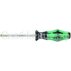 Отвертка шлицевая WERA Kraftform Plus 335, 0.4x2.5x75 мм, 008007