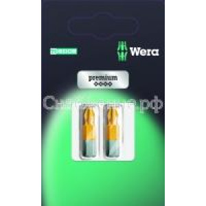 Набор бит 2шт в блист/уп Wera WE-073514