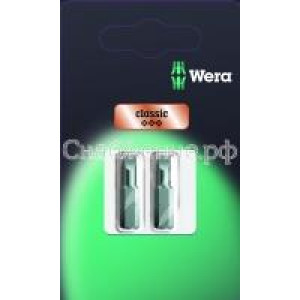 Биты в наборе 2 шт в блист/уп Wera WE-073301