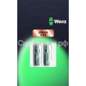Биты в наборе 2 шт в блист/уп Wera WE-073313