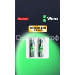Набор бит 2шт в блист/уп Wera WE-073362