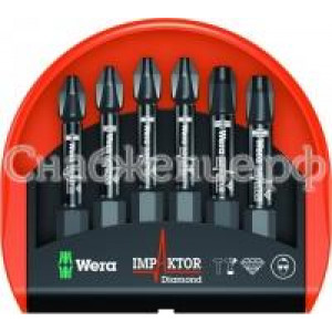 Набор насадок и держателей импактор Wera WE-057691