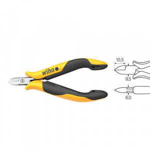 Бокорезы Professional ESD, 115мм мяг1,2мм в блистере