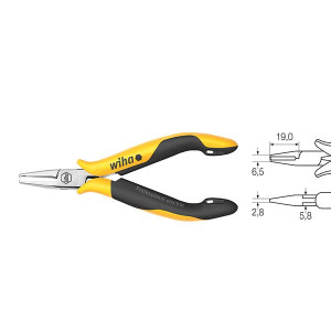Кусачки Professional ESD, 110мм мяг0,6мм в блистере