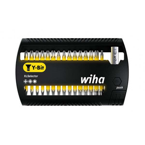 Набор бит XLSelector, биты Y, 25 мм Phillips, Pozidriv, TORX®, 31 предм., 1/4"