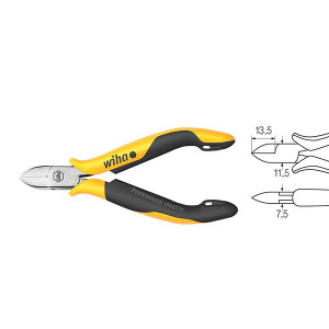 Бокорезы Professional ESD, 115мм мяг1,2мм