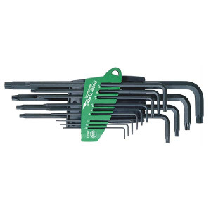 Набор штифтовых ключей TORX в держ. ProStar (13 предм.) в блистере