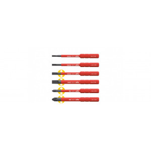 Набор сменнных жал SoftFinish electric slimBit, Xeno SL/PZ (6 предметов), VDE